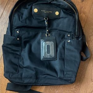 Marc Jacobs Sleek Black Nylon backpack